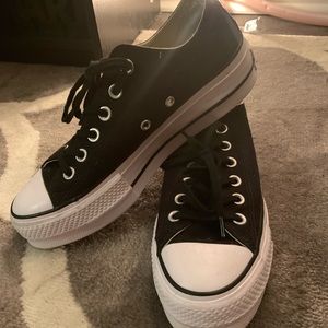 Converse platform sneakers